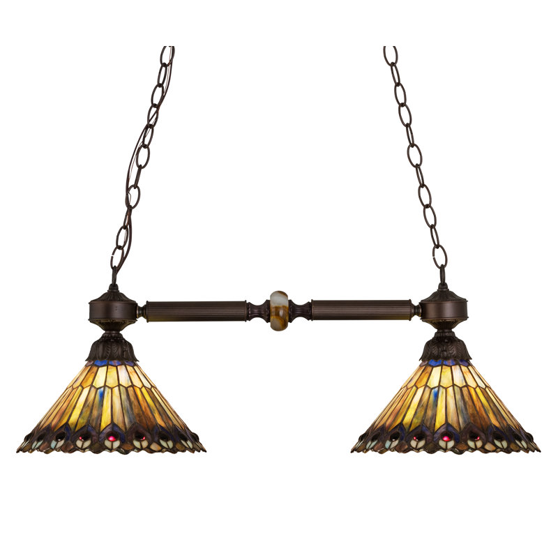 Astoria Grand Tiffany 2Light Kitchen Island Pendant Wayfair